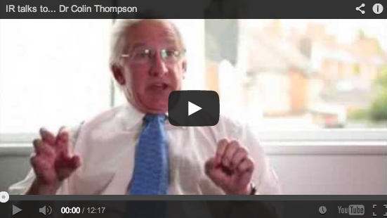 Click to view the video with Dr Colin Thompson
